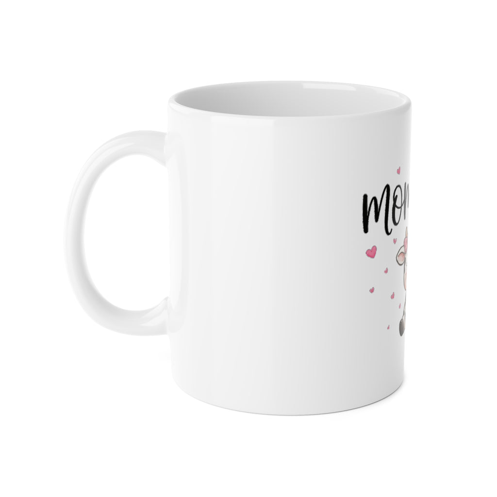 Mom Fuel All-White Mug