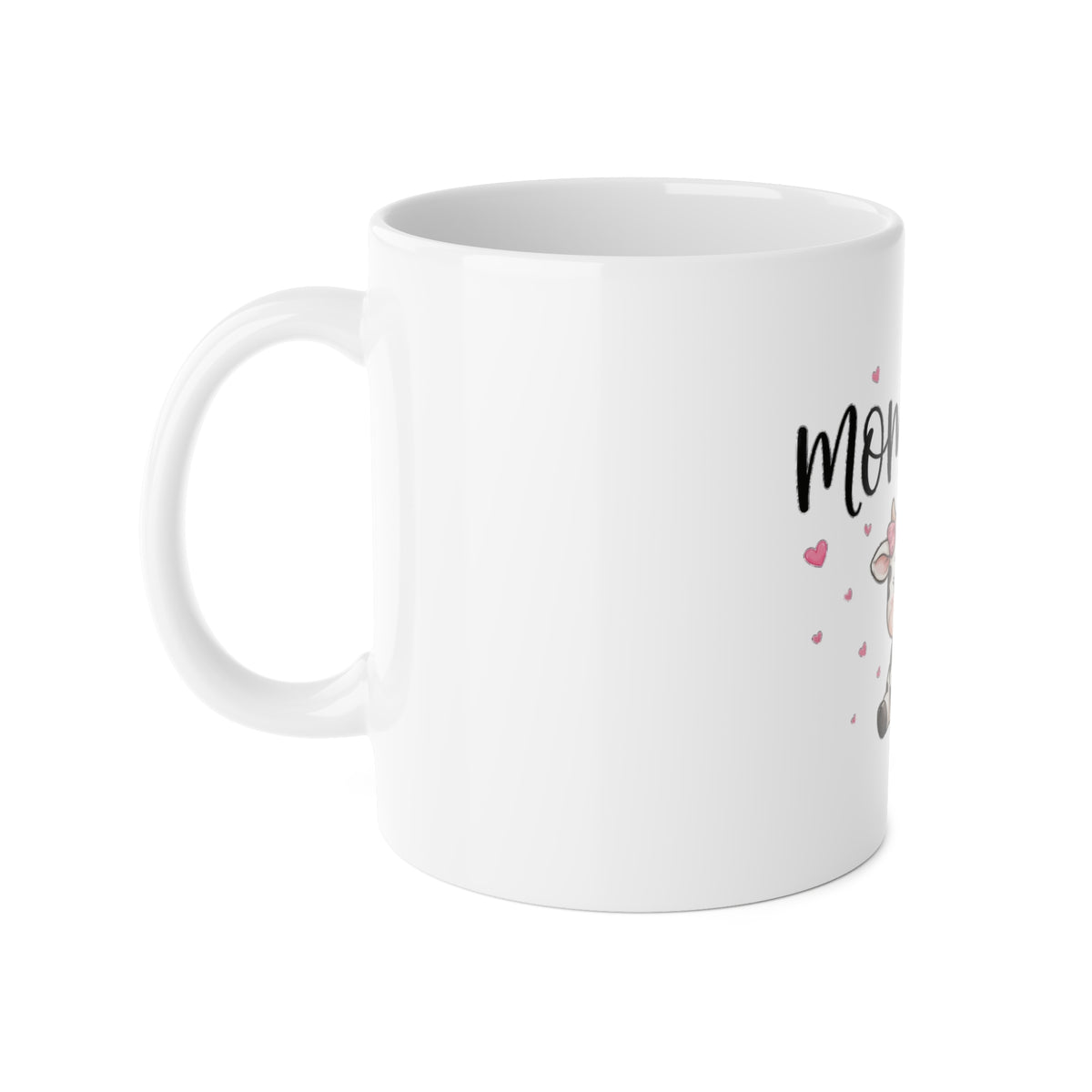Mom Fuel All-White Mug