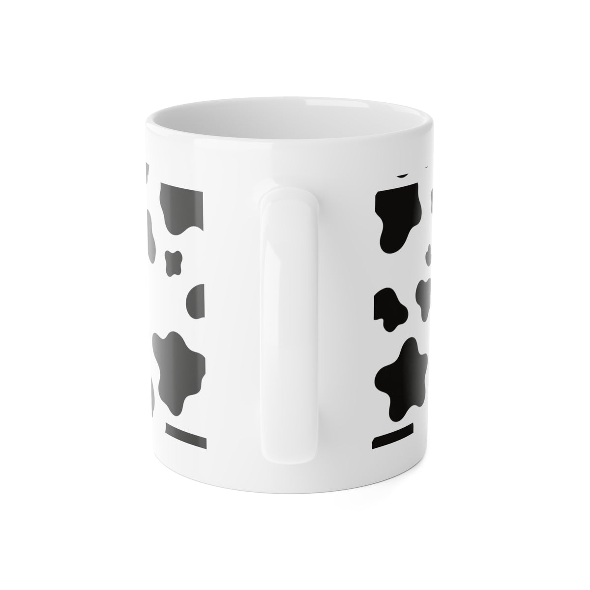 Mom Fuel Cow-Print Mug